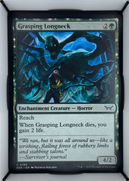 front of card