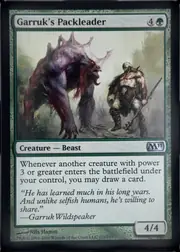Garruk's Packleader front