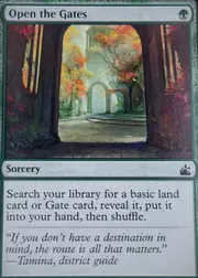 Open the Gates front