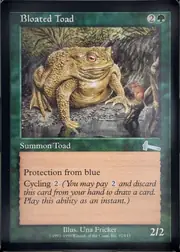 Bloated Toad front