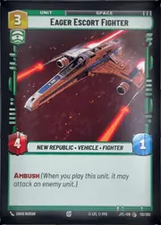 Eager Escort Fighter front
