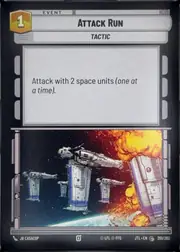 Attack Run front