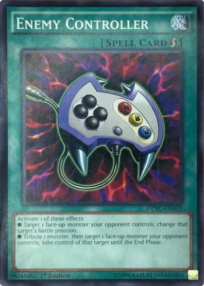 front of card