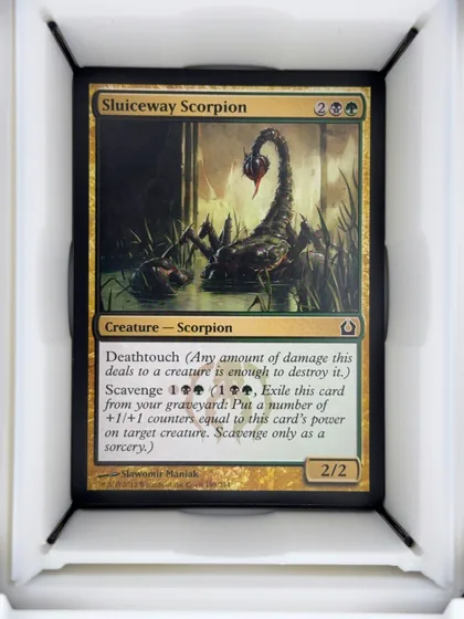 front of card