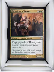 Chronicler of Heroes front