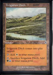 Irrigation Ditch front