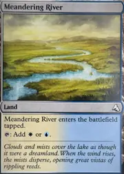 Meandering River front