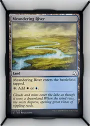 Meandering River front