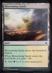 Blossoming Sands front