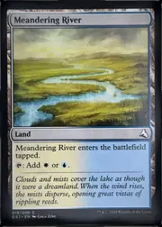 Meandering River front