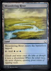 Meandering River front