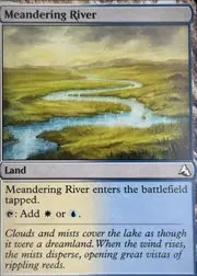 Meandering River front