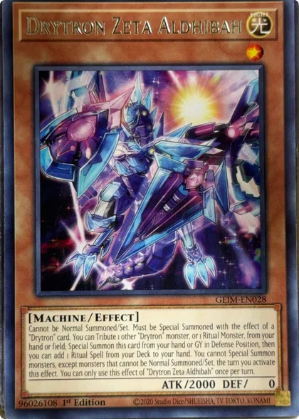 front of card
