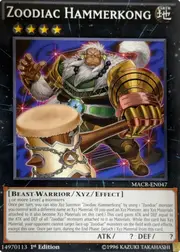 Zoodiac Hammerkong front