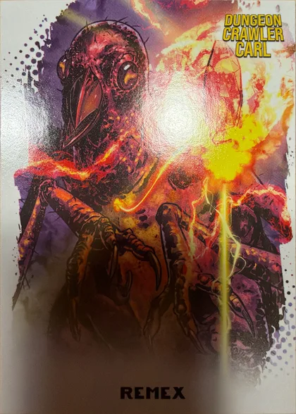 front of card