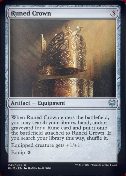 Runed Crown front