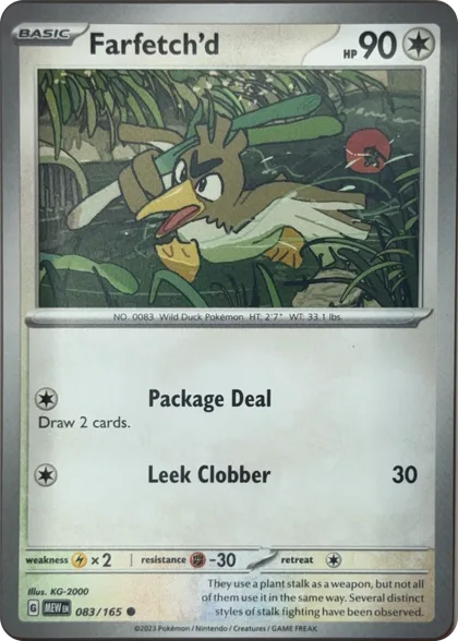 Farfetch'd front