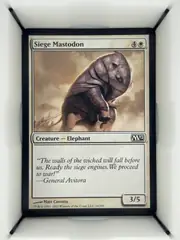 Siege Mastodon front