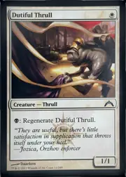 Dutiful Thrull front