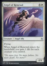 Angel of Renewal front
