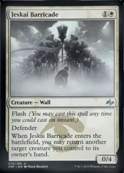 Jeskai Barricade front