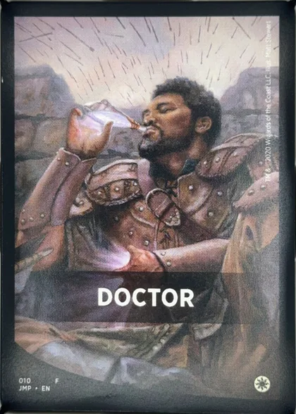 front of card