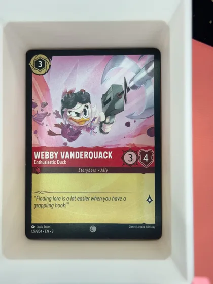 Webby Vanderquack - Enthusiastic Duck front