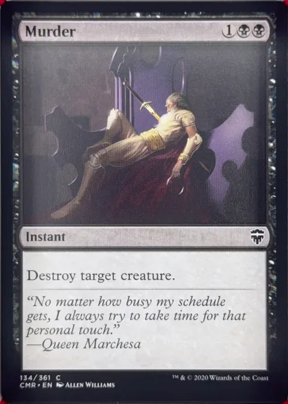 front of card