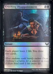 Crushing Disappointment front