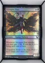 Arrogant Poet front