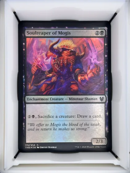 front of card