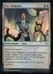 Due Diligence front
