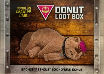 Bronze "Asshole" Box Drunk Donut front