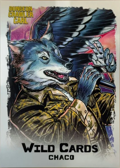 front of card