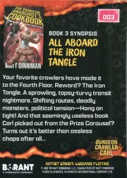 The Dungeon Anarchist's Cookbook back