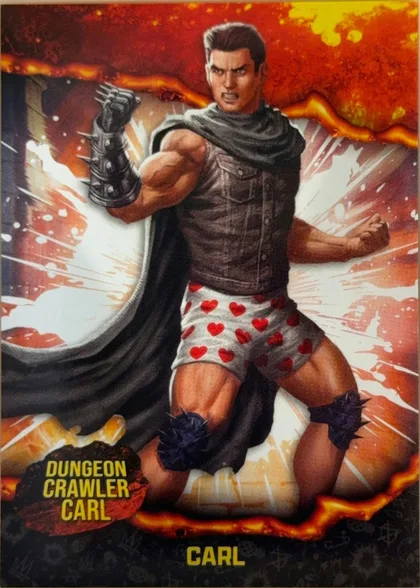 front of card