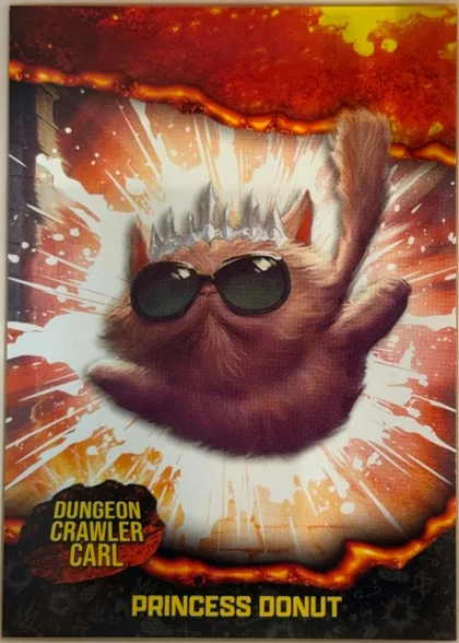 front of card