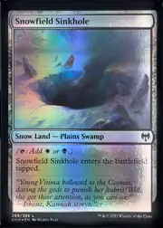 Snowfield Sinkhole front