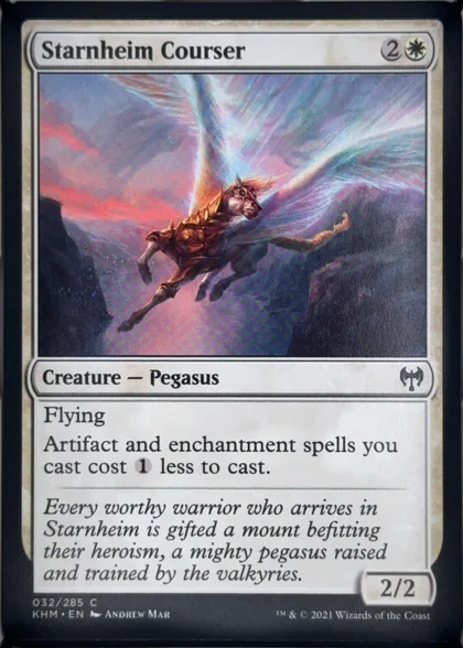 front of card