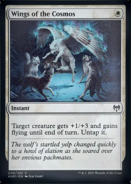 front of card