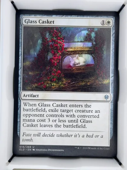 front of card