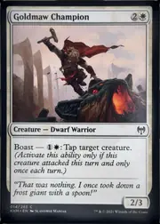 Goldmaw Champion front