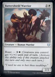 Battershield Warrior front