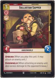 Sullustan Sapper front