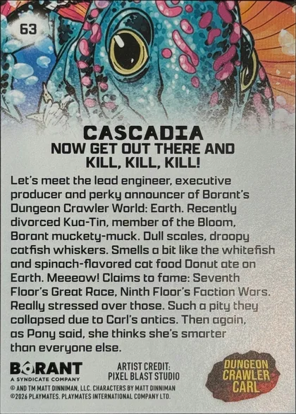 back of card