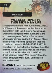 Mantaur back