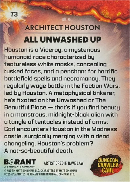 back of card