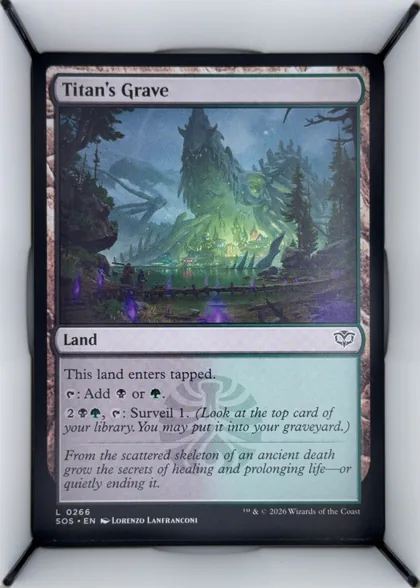Titan's Grave front