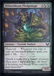 Witherbloom Pledgemage front