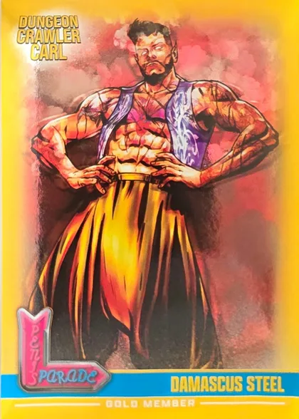 front of card